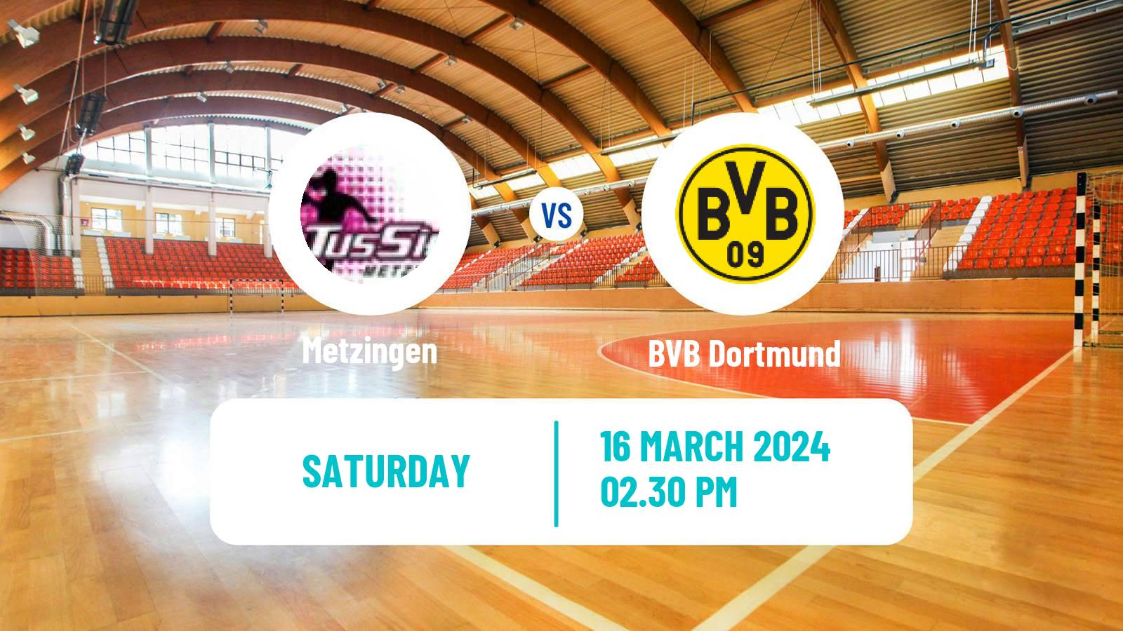 Handball German 1 Bundesliga Handball Women Metzingen - BVB Dortmund