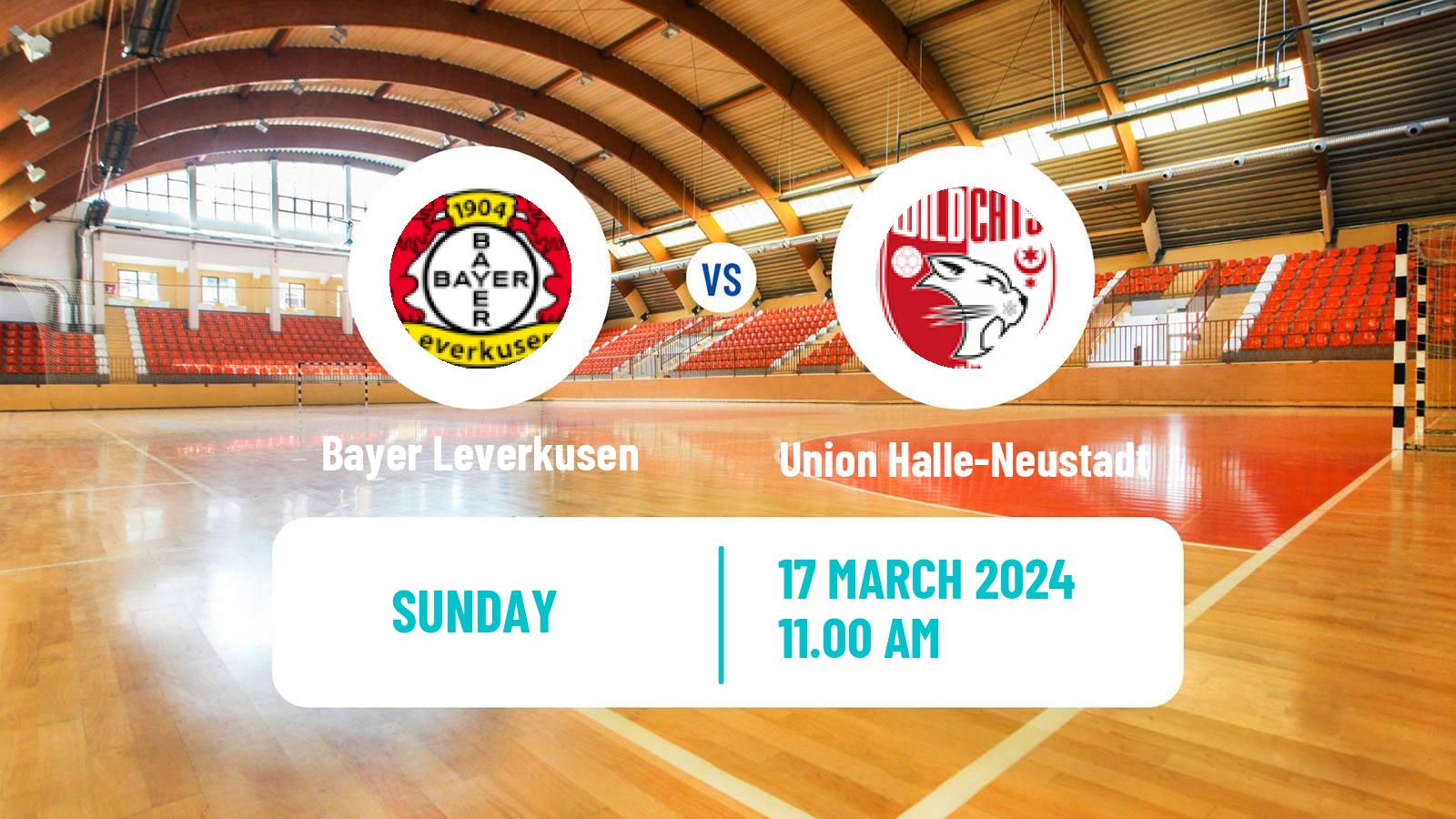 Handball German 1 Bundesliga Handball Women Bayer Leverkusen - Union Halle-Neustadt