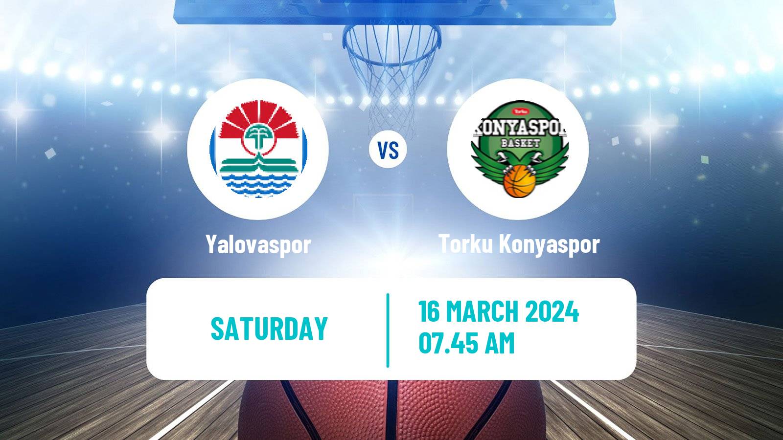 Basketball Turkish TBL Yalovaspor - Torku Konyaspor