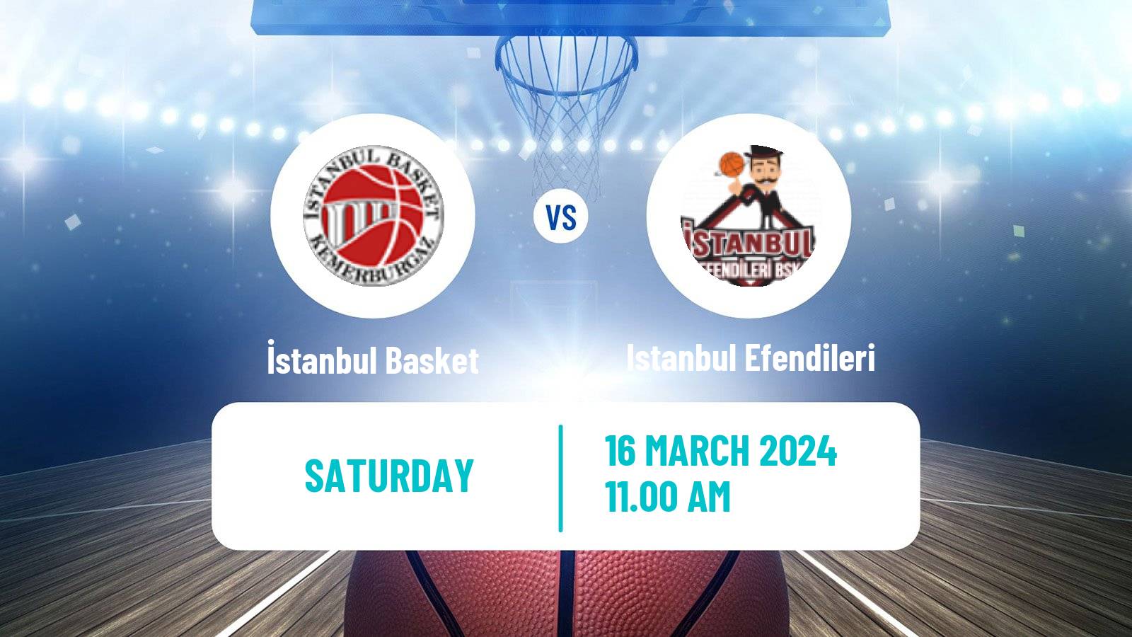 Basketball Turkish TB2L İstanbul Basket - Istanbul Efendileri