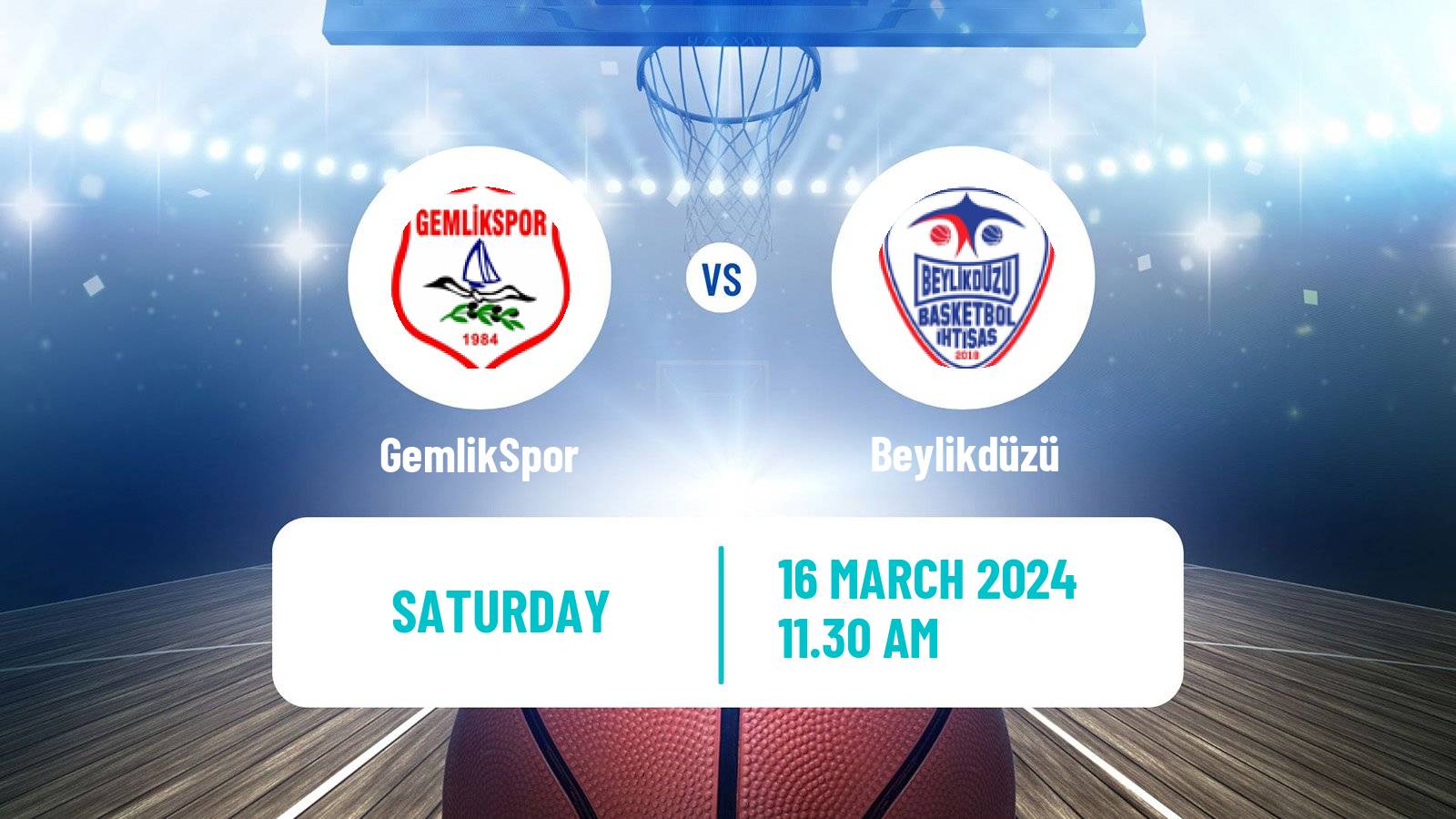Basketball Turkish TB2L GemlikSpor - Beylikdüzü