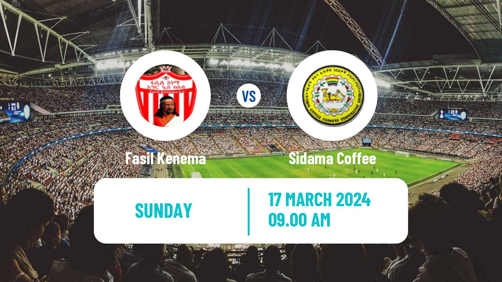Soccer Ethiopian Premier League Fasil Kenema - Sidama Coffee