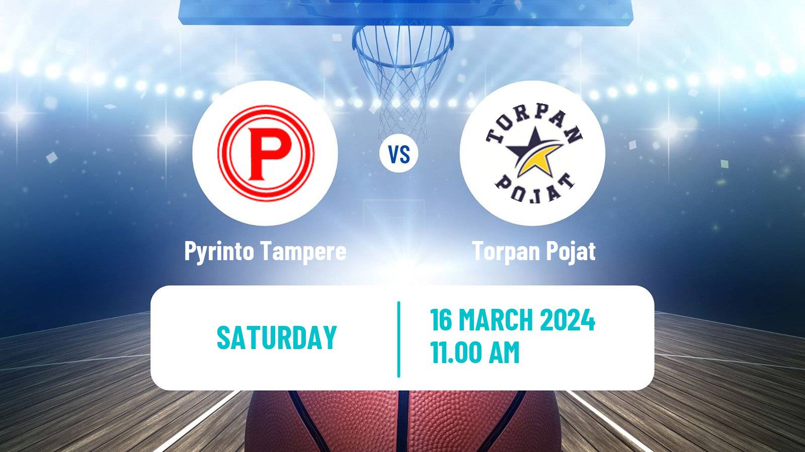 Basketball Finnish Korisliiga Women Pyrinto Tampere - Torpan Pojat