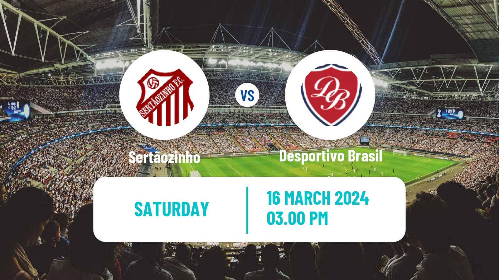 Soccer Brazilian Campeonato Paulista A3 Sertãozinho - Desportivo Brasil