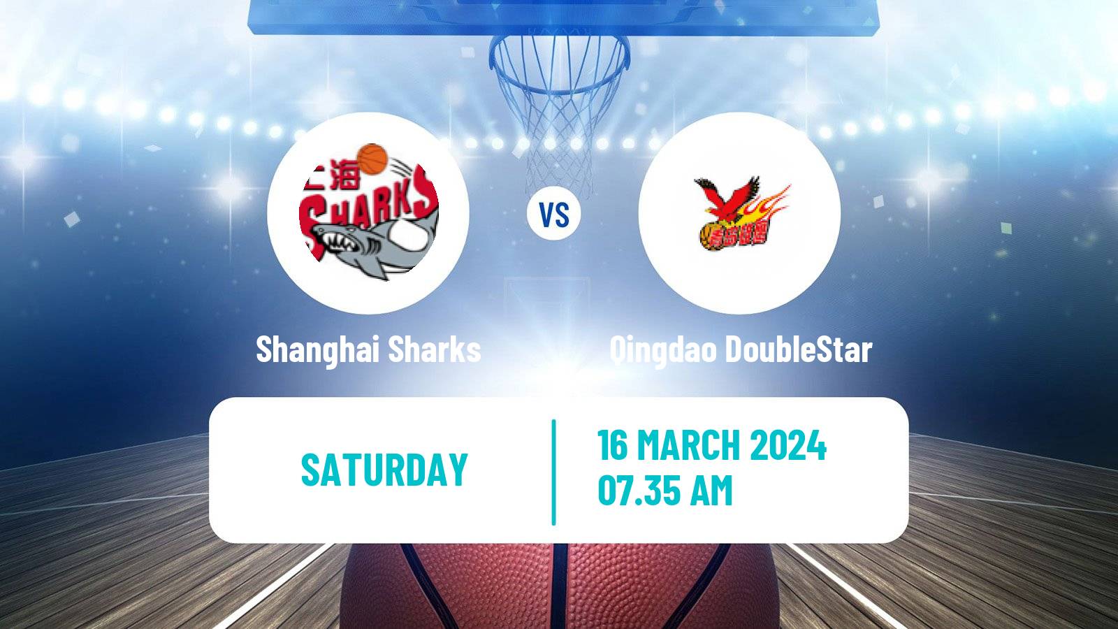 Basketball CBA Shanghai Sharks - Qingdao DoubleStar