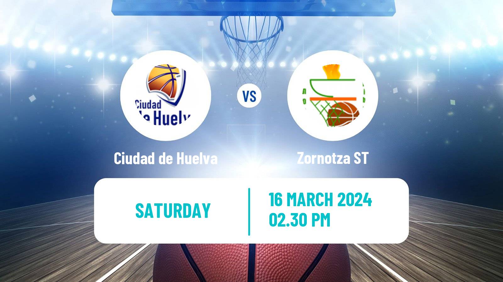 Basketball Spanish LEB Plata Ciudad de Huelva - Zornotza ST