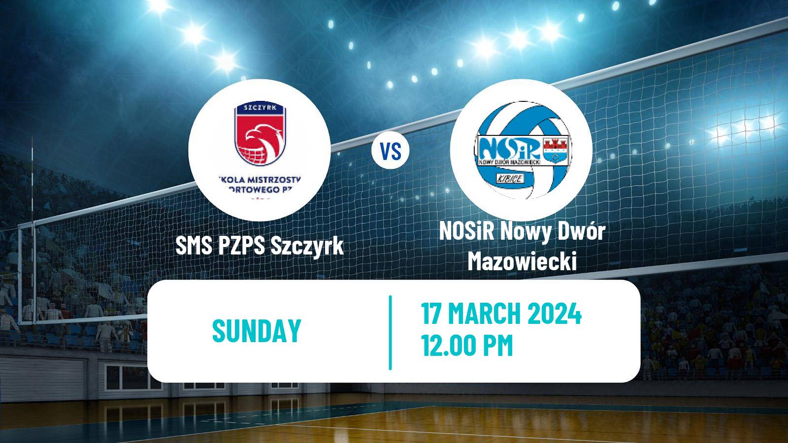 Volleyball Polish I Liga Volleyball Women SMS PZPS Szczyrk - NOSiR Nowy Dwór Mazowiecki