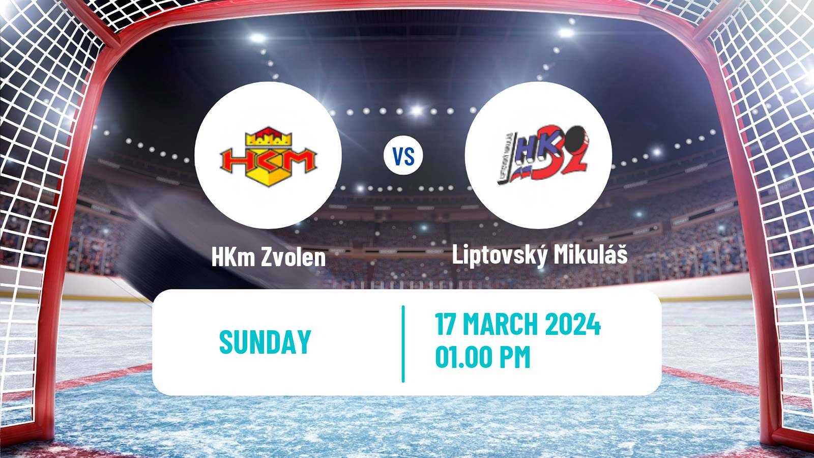 Hockey Slovak Extraliga Zvolen - Liptovský Mikuláš