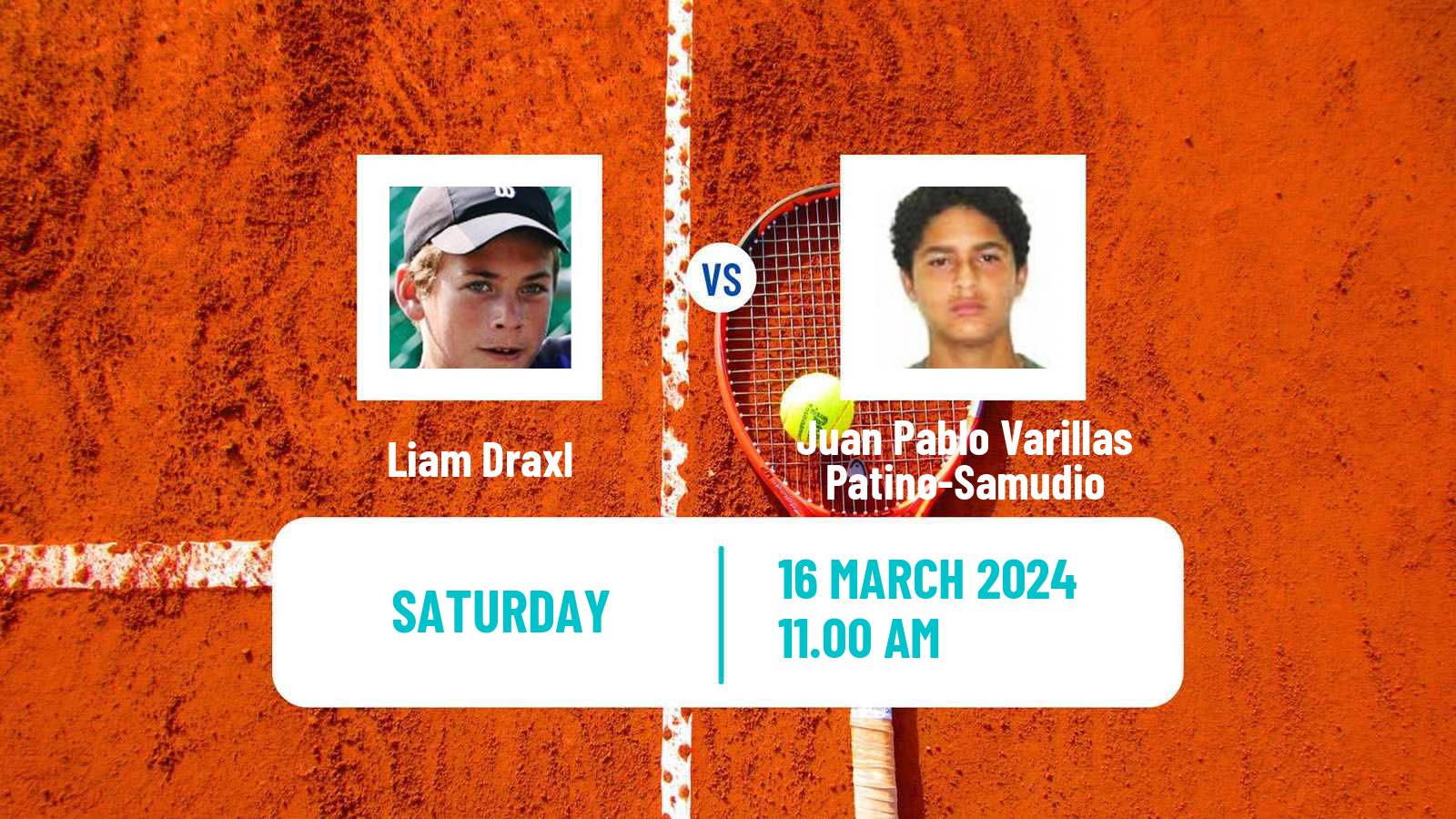 Tennis Santiago Challenger Men Liam Draxl - Juan Pablo Varillas Patino-Samudio