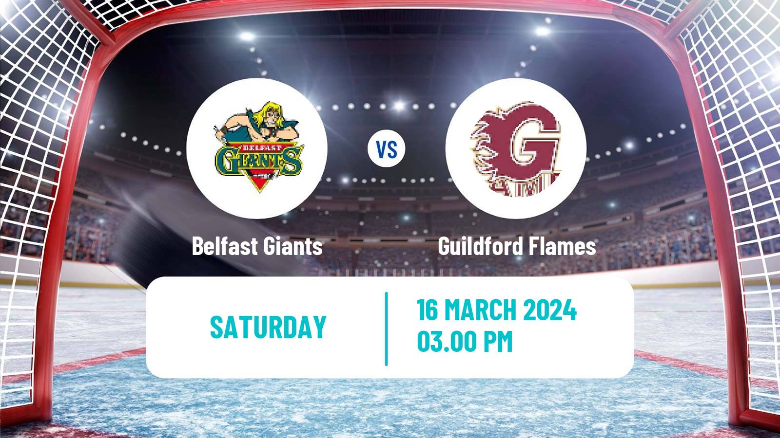 Hockey United Kingdom Elite League Belfast Giants - Guildford Flames
