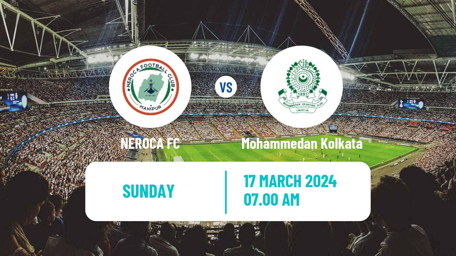 Soccer Indian I-League NEROCA - Mohammedan Kolkata