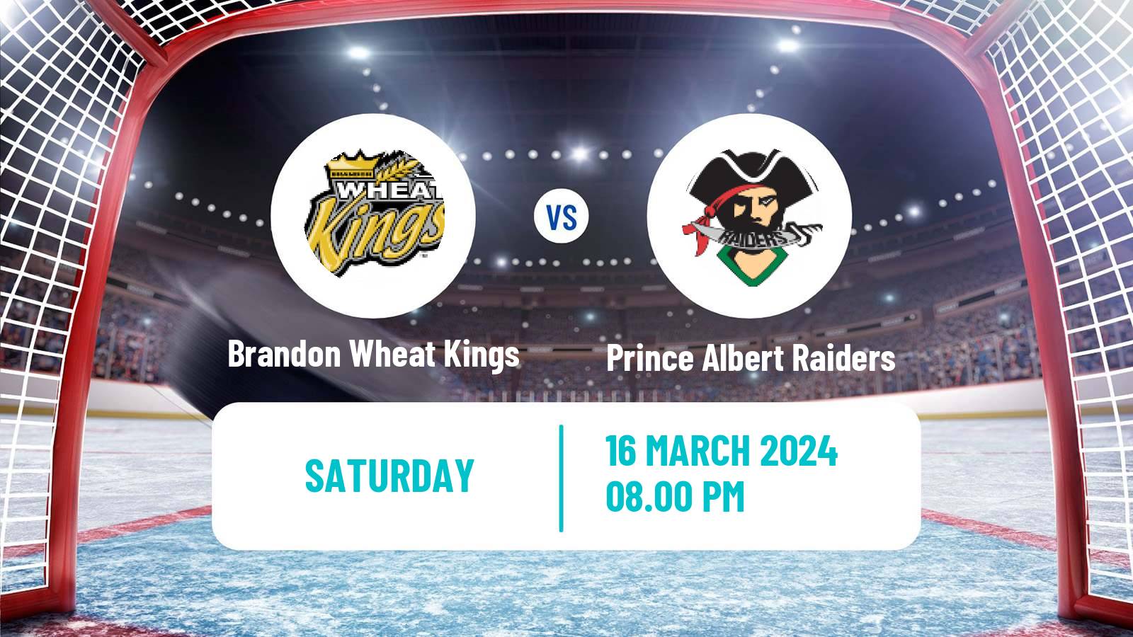 Hockey WHL Brandon Wheat Kings - Prince Albert Raiders