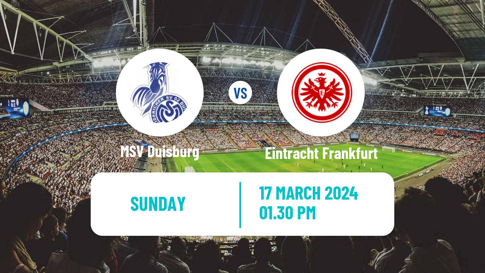 Soccer German Bundesliga Women MSV Duisburg - Eintracht Frankfurt