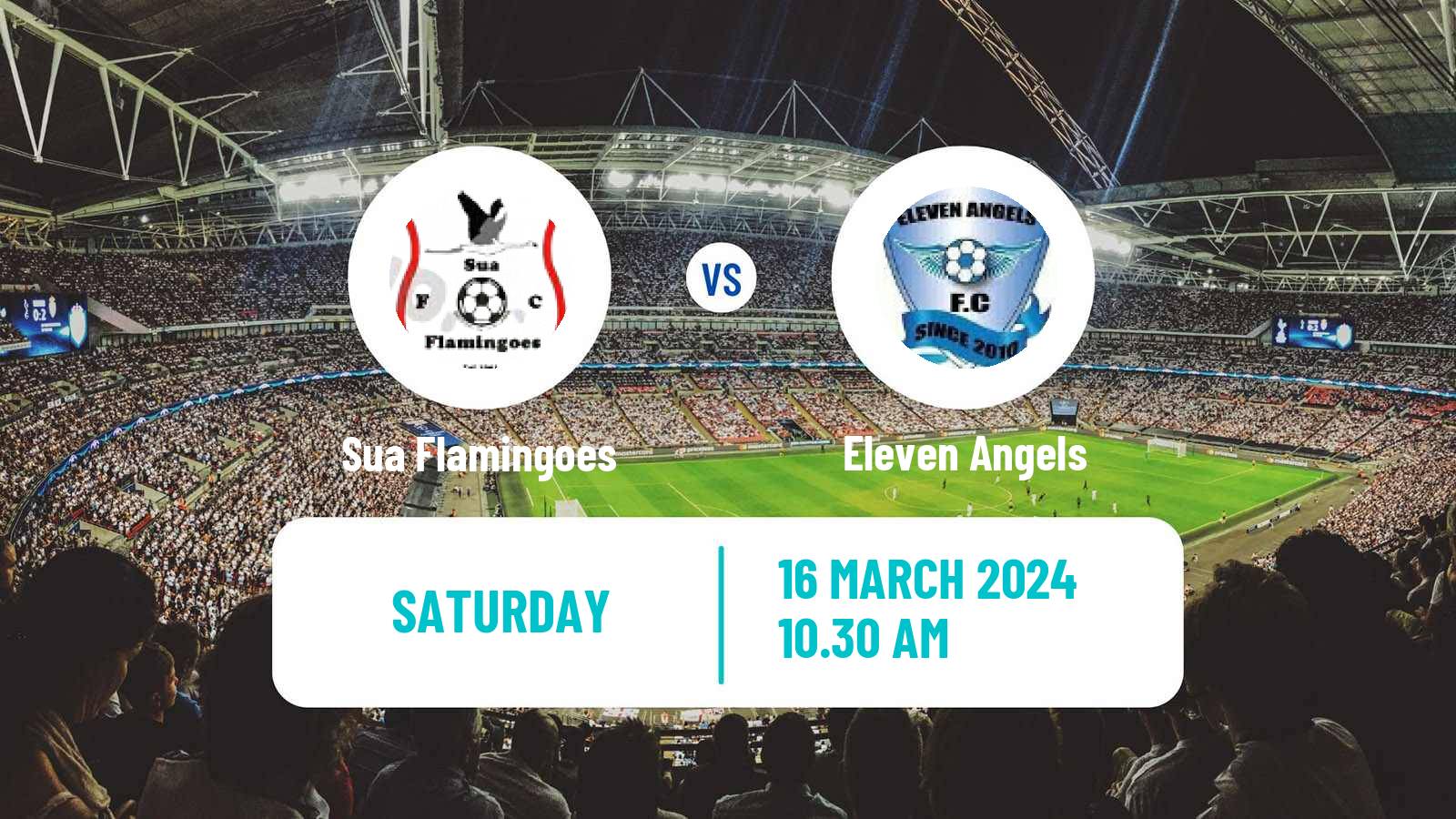 Soccer Botswana Premier League Sua Flamingoes - Eleven Angels