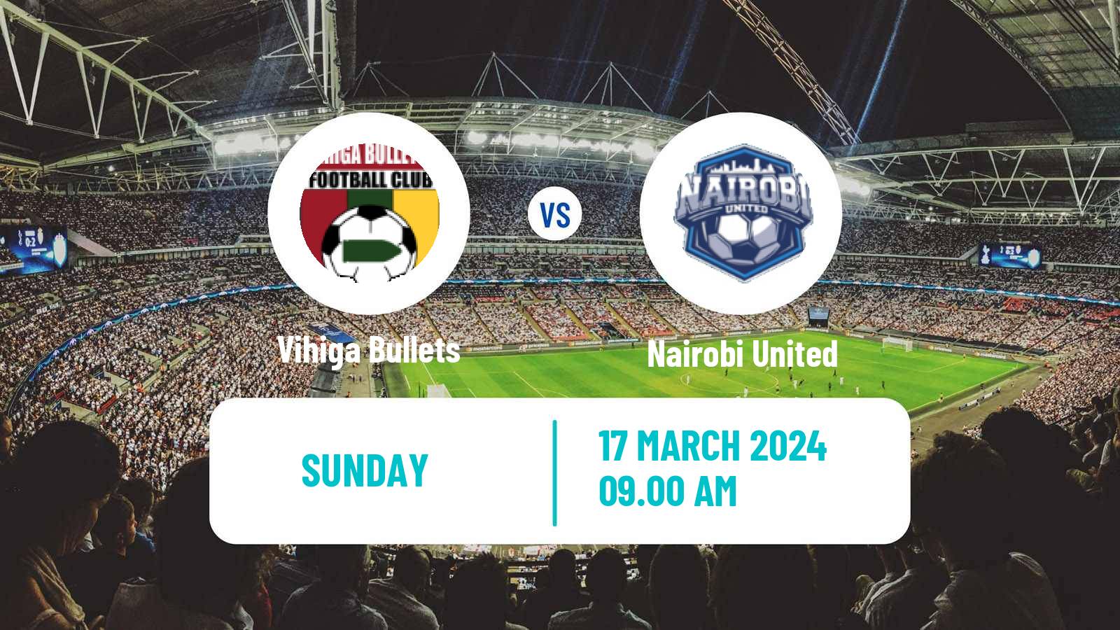 Soccer Kenyan Super League Vihiga Bullets - Nairobi United