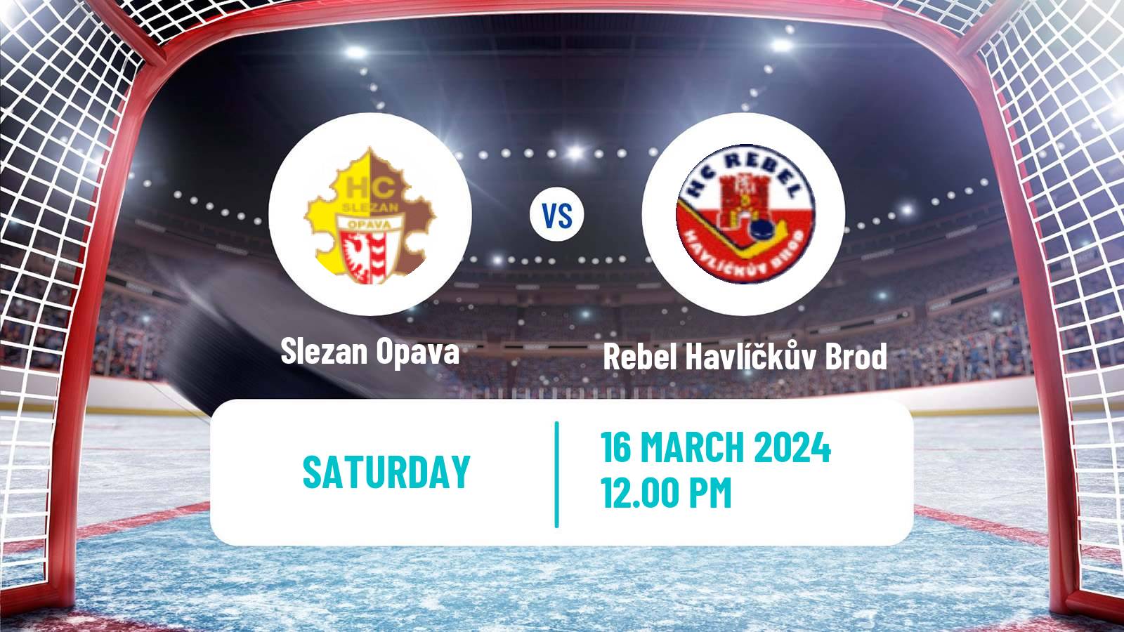 Hockey Czech 2 Liga Hockey East Slezan Opava - Rebel Havlíčkův Brod