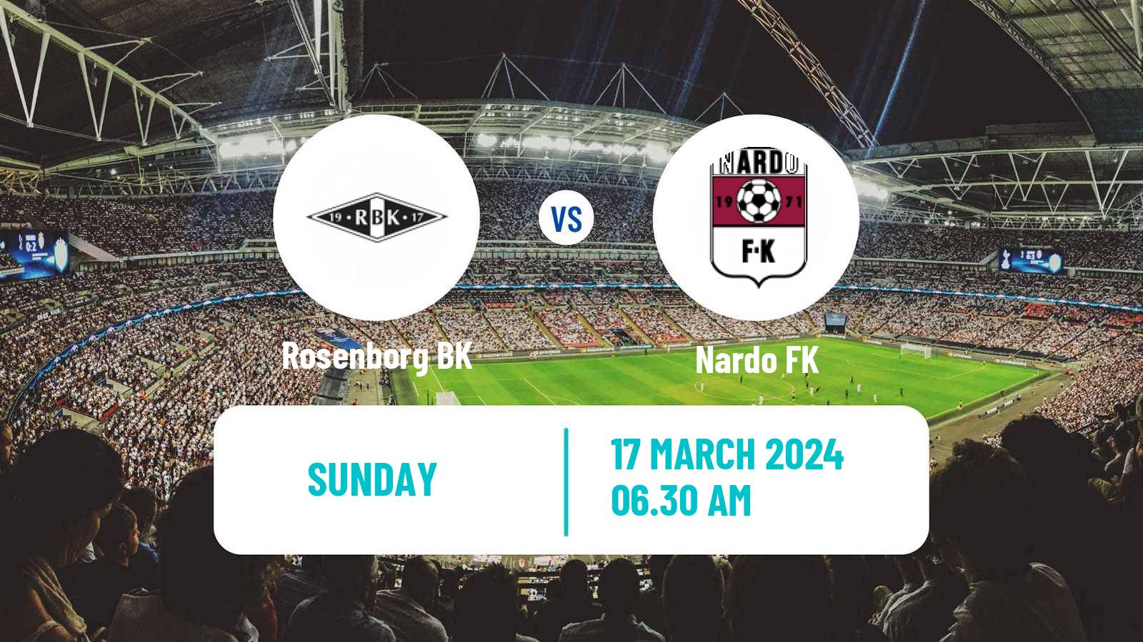 Soccer Club Friendly Rosenborg - Nardo