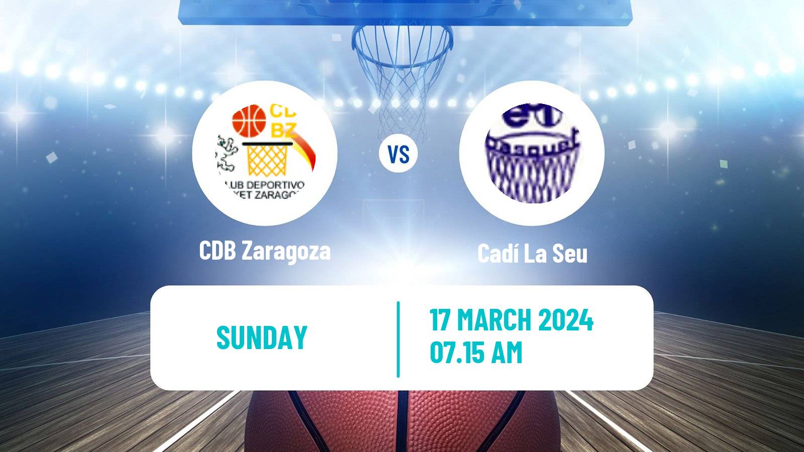 Basketball Spanish Liga Femenina Basketball Zaragoza - Cadí La Seu