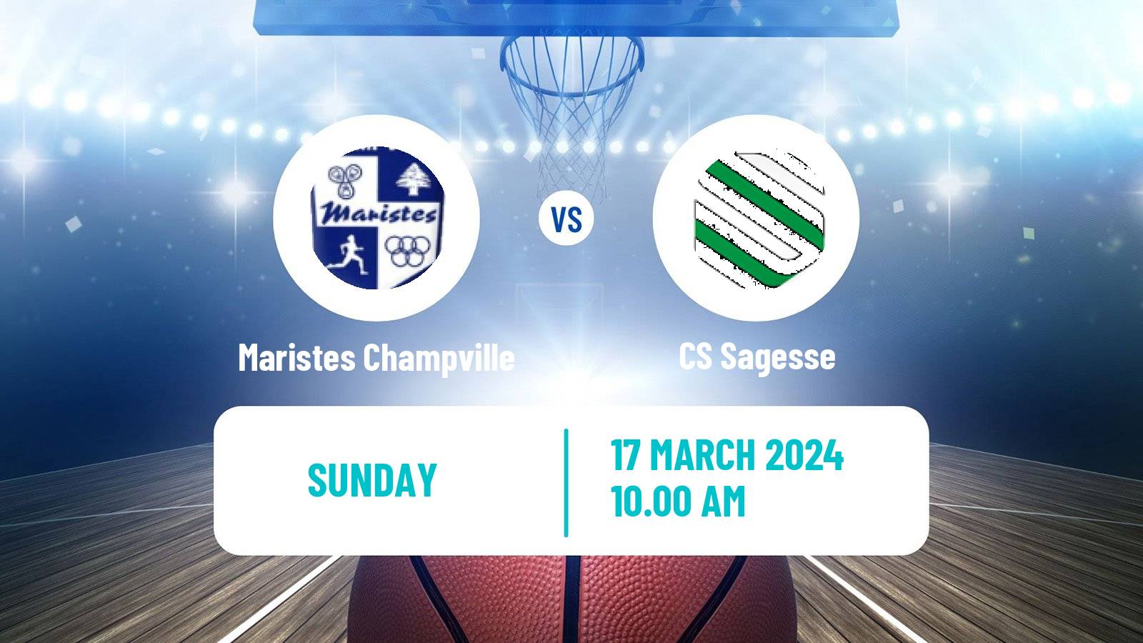 Basketball Lebanese Division 1 Basketball Maristes Champville - Sagesse