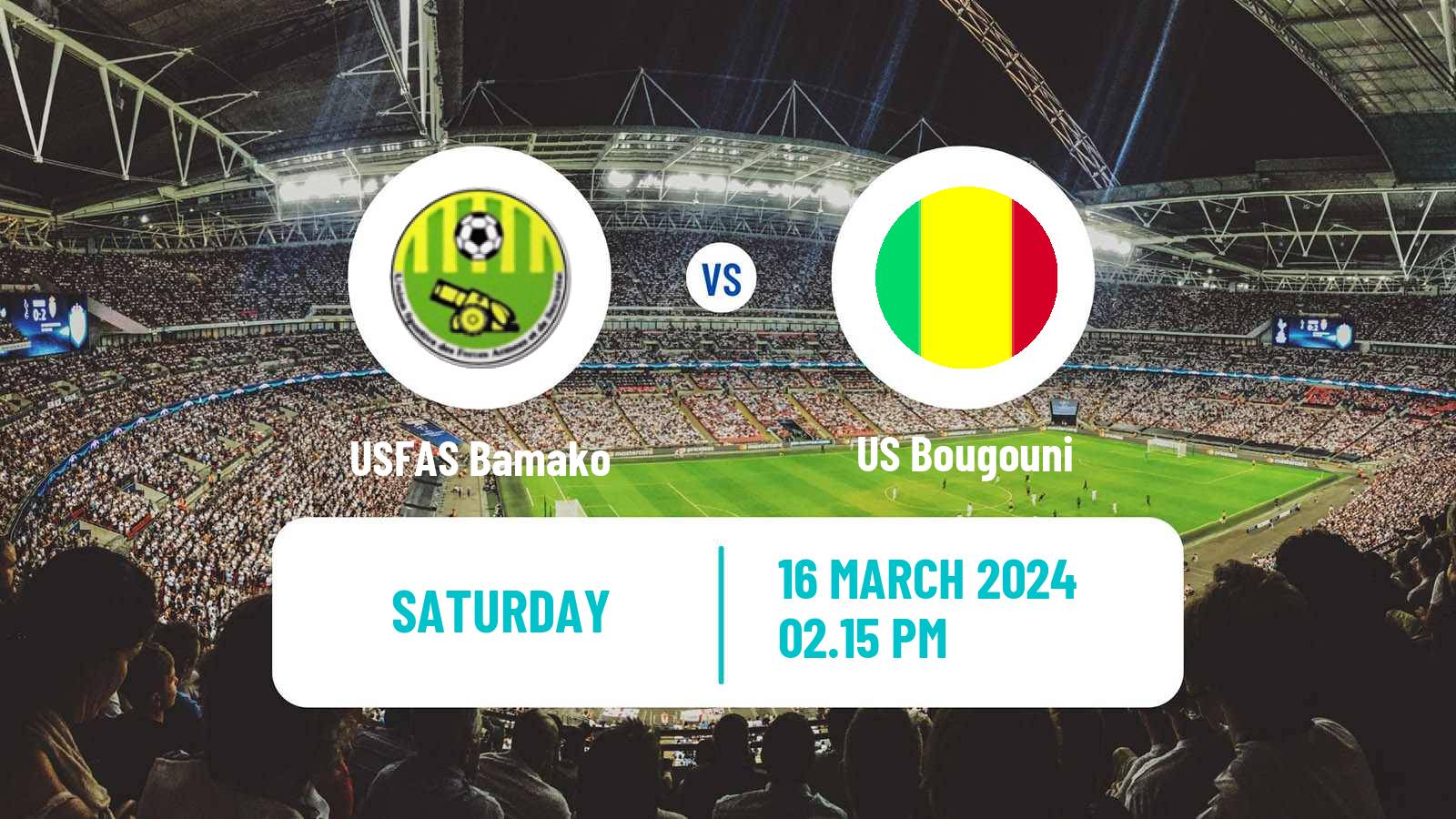 Soccer Malian Première Division USFAS Bamako - Bougouni