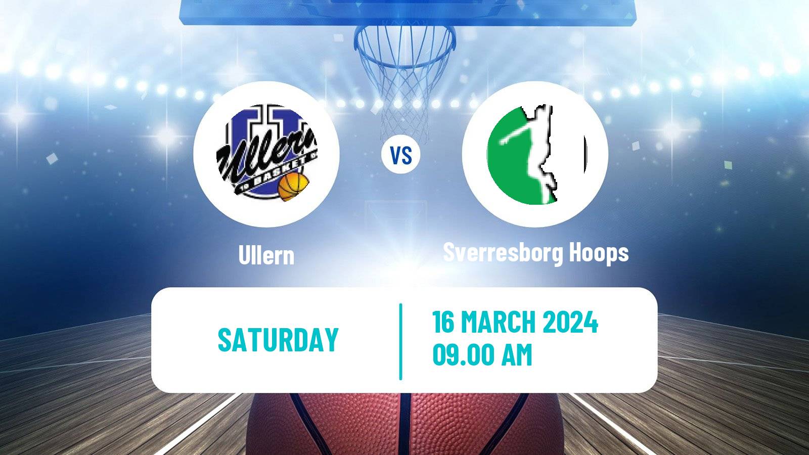 Basketball Norwegian BLNO Ullern - Sverresborg Hoops