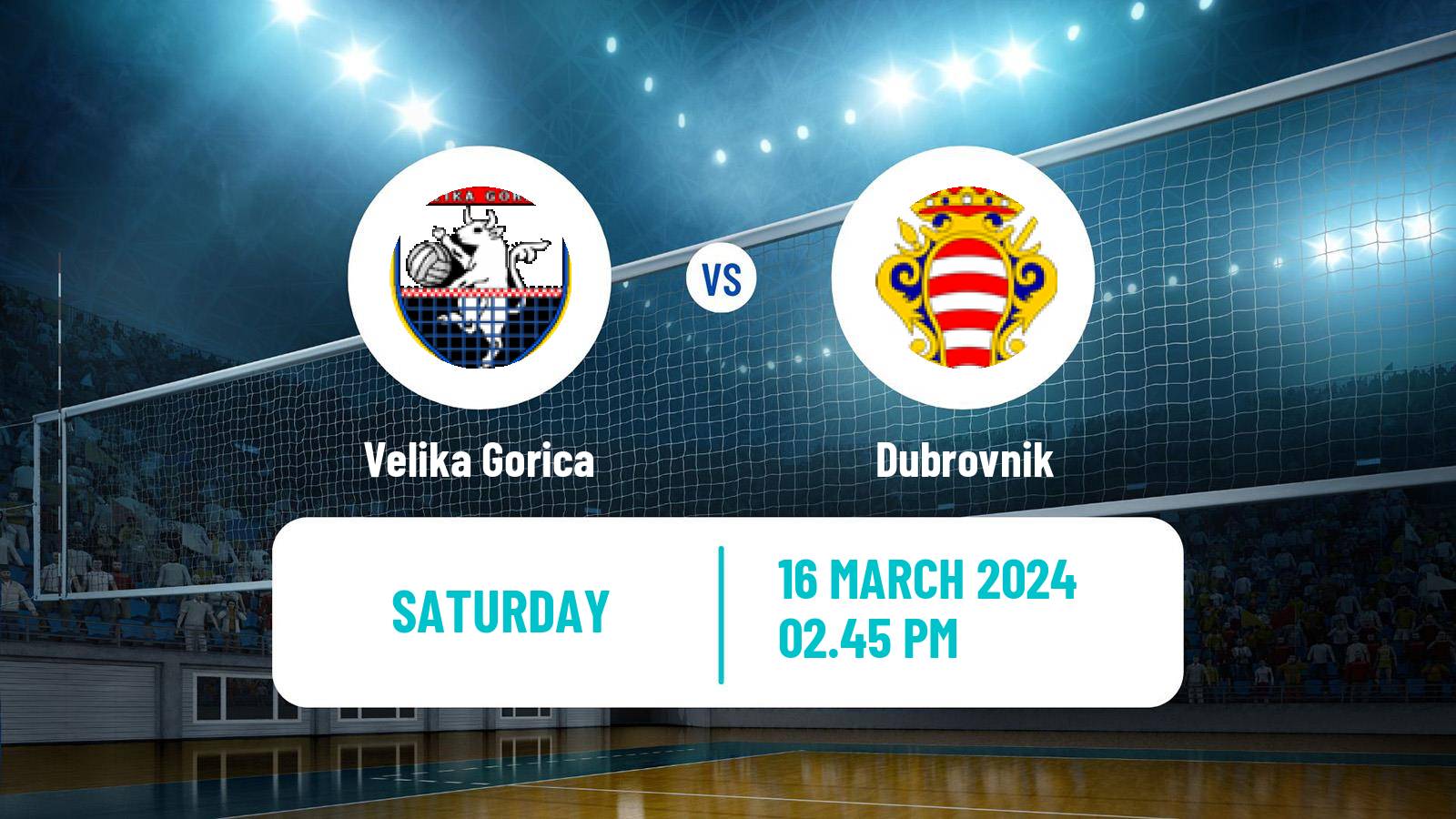 Volleyball Croatian Prva Liga Volleyball Women Velika Gorica - Dubrovnik