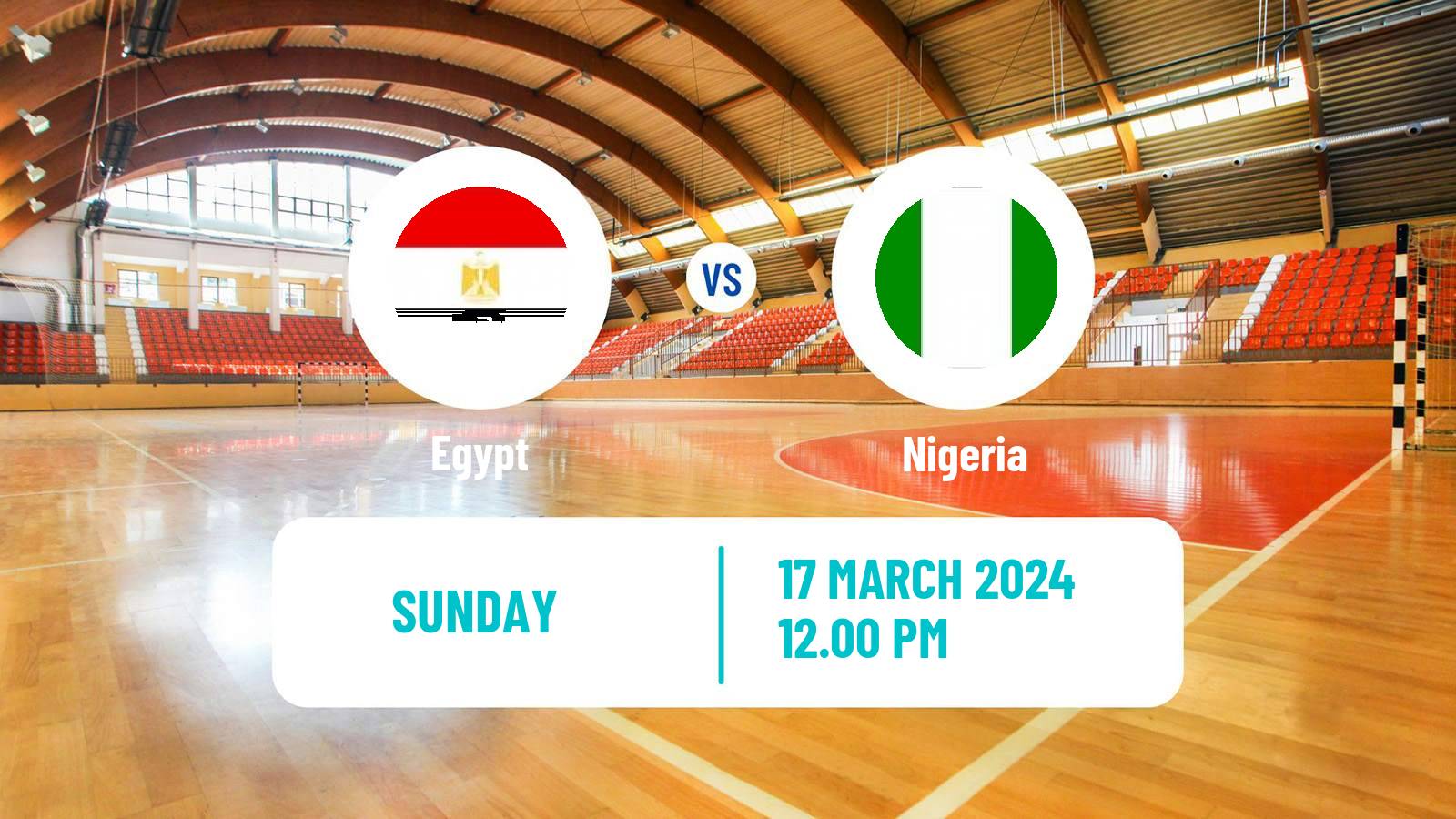 Handball African Games Handball Egypt - Nigeria