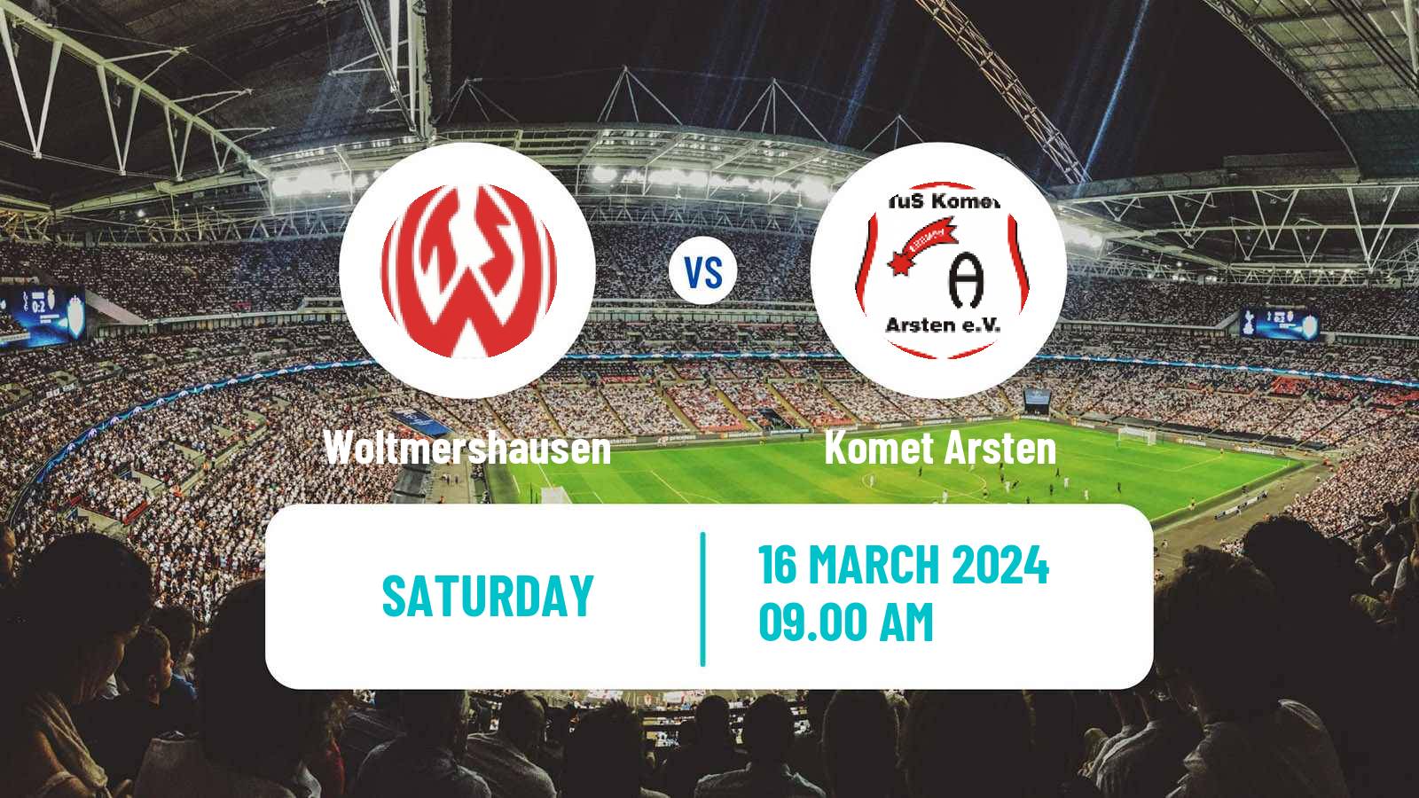 Soccer German Oberliga Bremen Woltmershausen - Komet Arsten