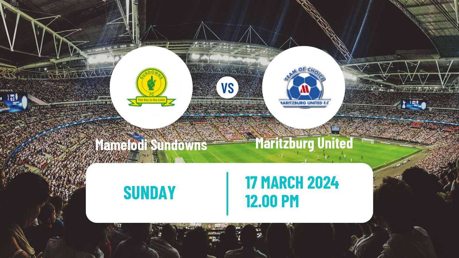 Soccer South African Nedbank Cup Mamelodi Sundowns - Maritzburg United