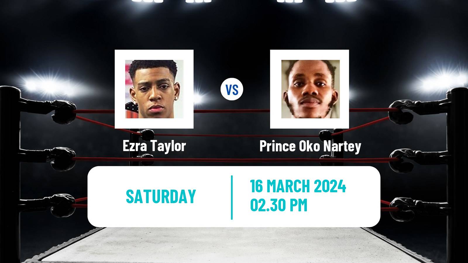 Boxing Light Heavyweight Men Others Matches Ezra Taylor - Prince Oko Nartey