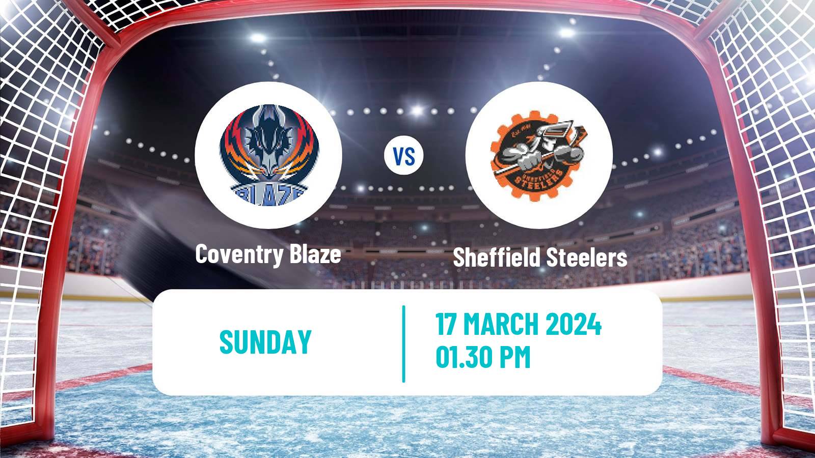 Hockey United Kingdom Elite League Coventry Blaze - Sheffield Steelers