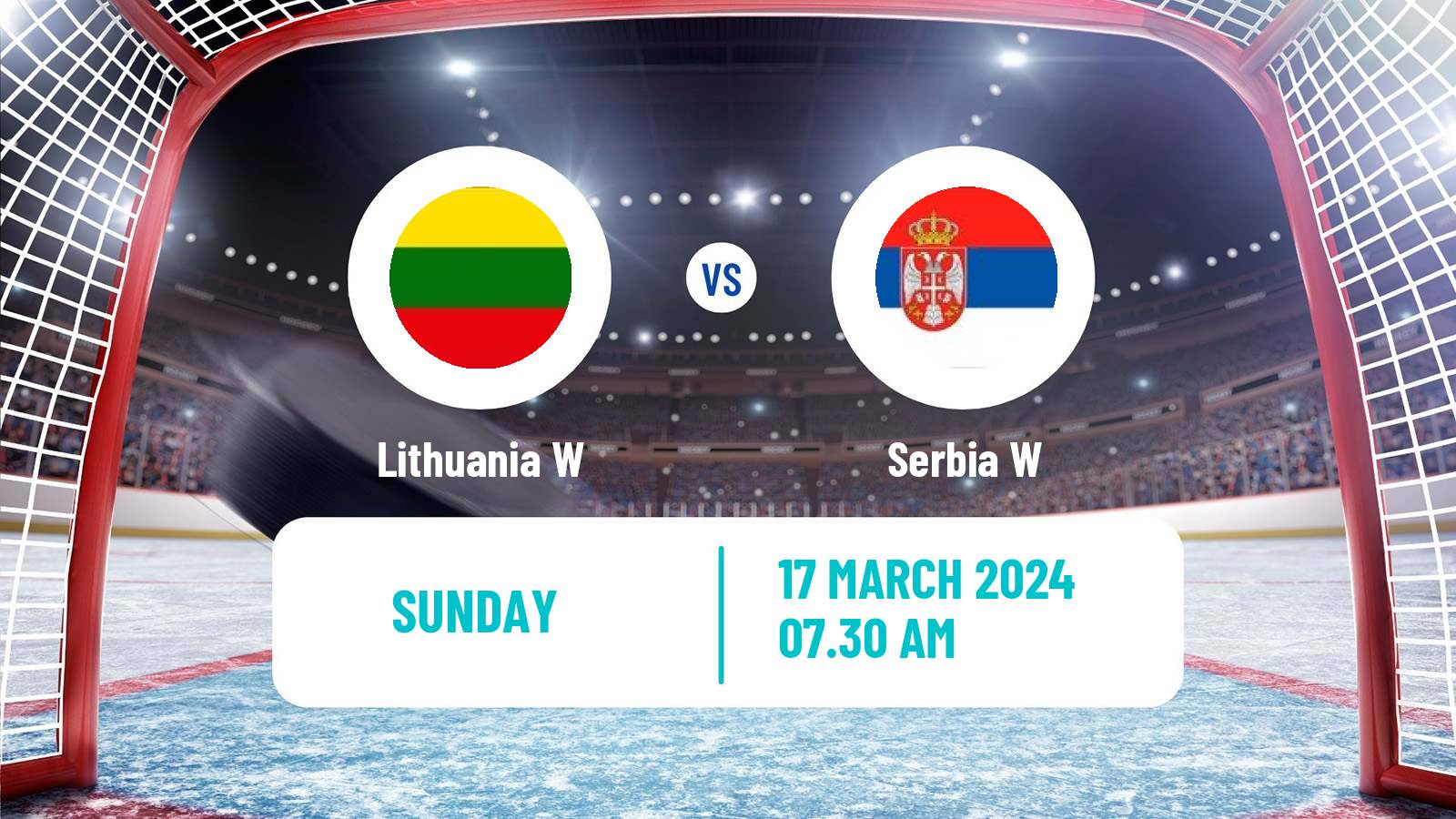 Hockey IIHF World Championship IIIA Women Lithuania W - Serbia W