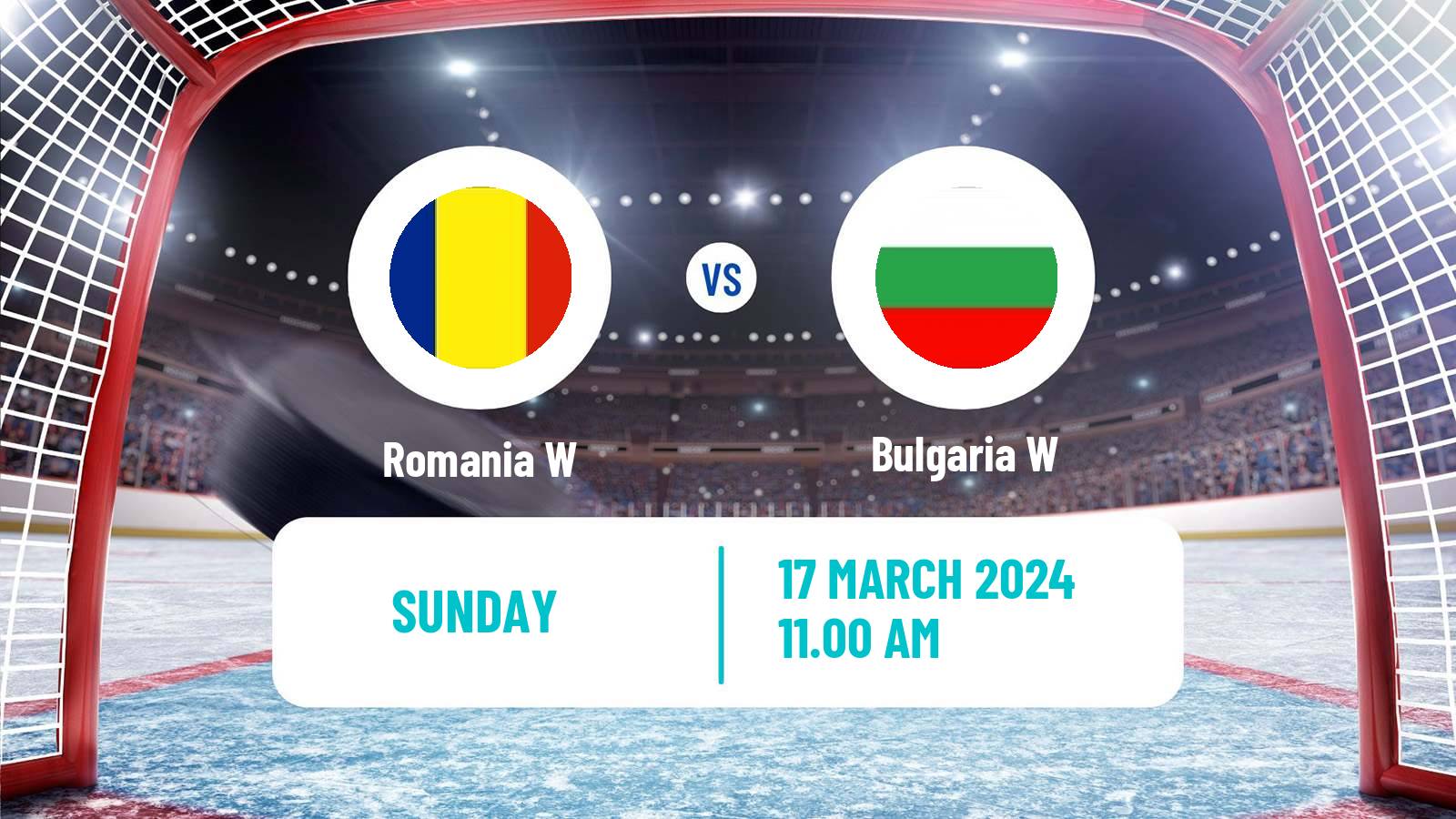 Hockey IIHF World Championship IIIA Women Romania W - Bulgaria W