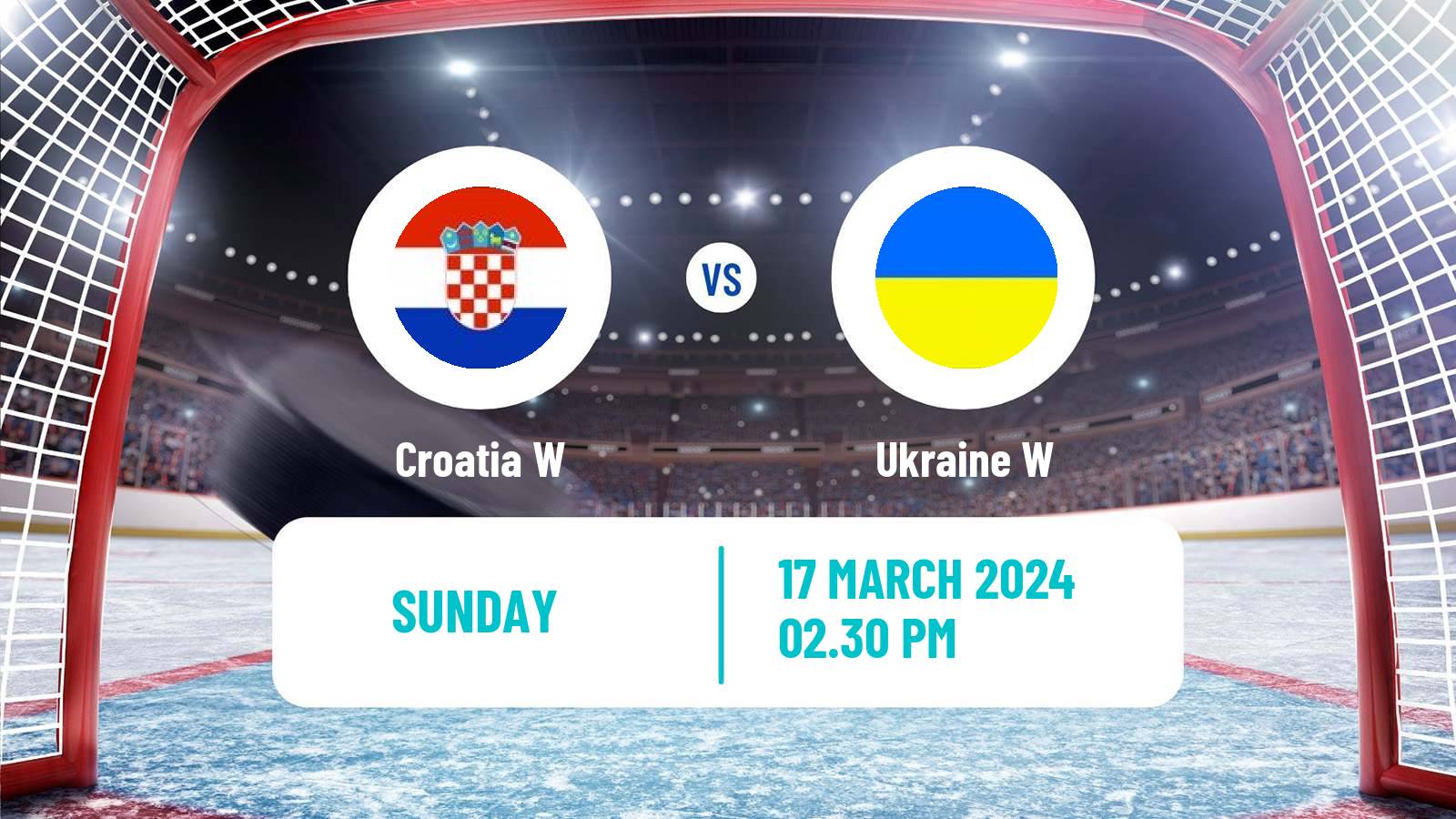 Hockey IIHF World Championship IIIA Women Croatia W - Ukraine W