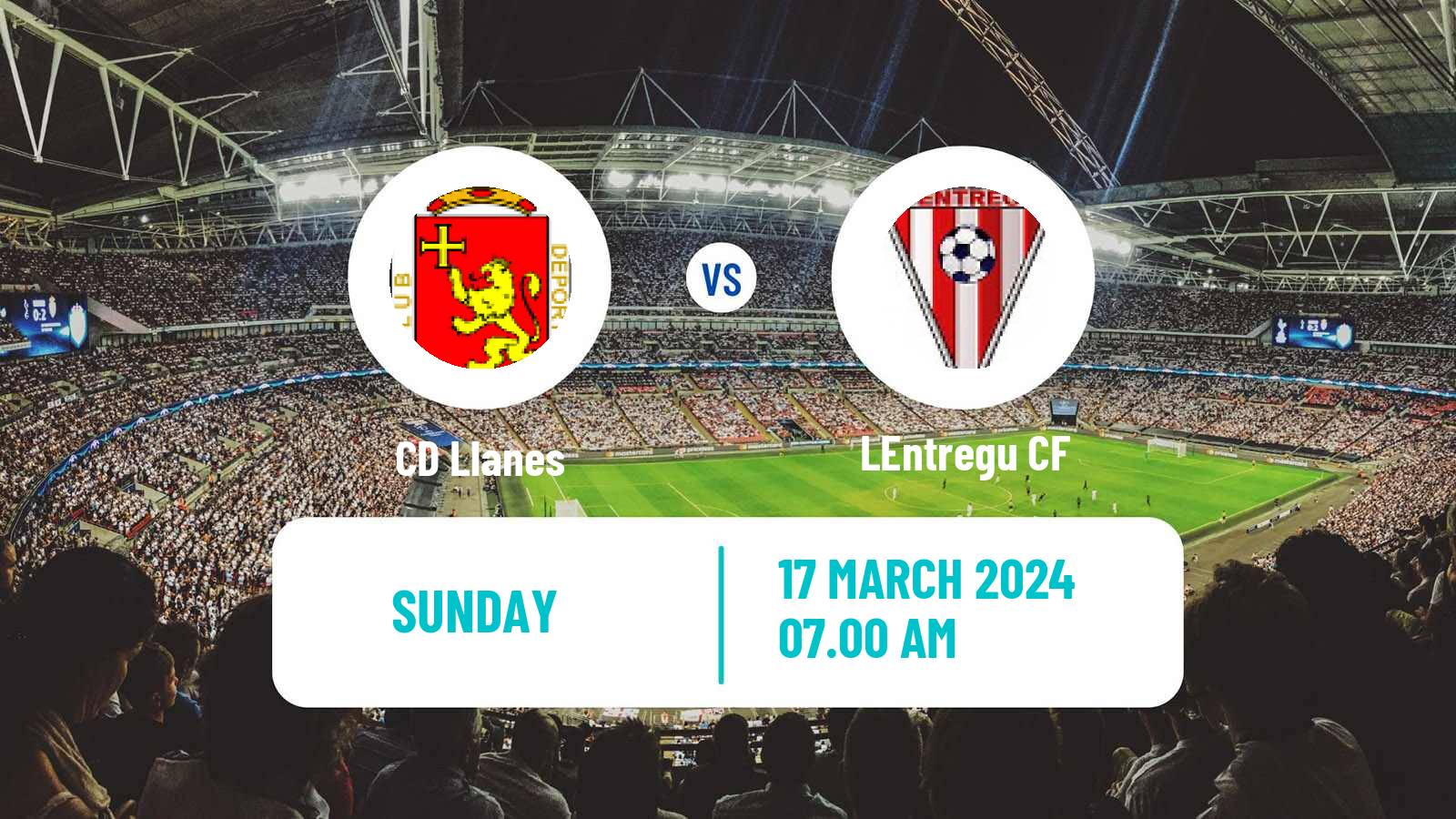 Soccer Spanish Tercera RFEF - Group 2 Llanes - LEntregu