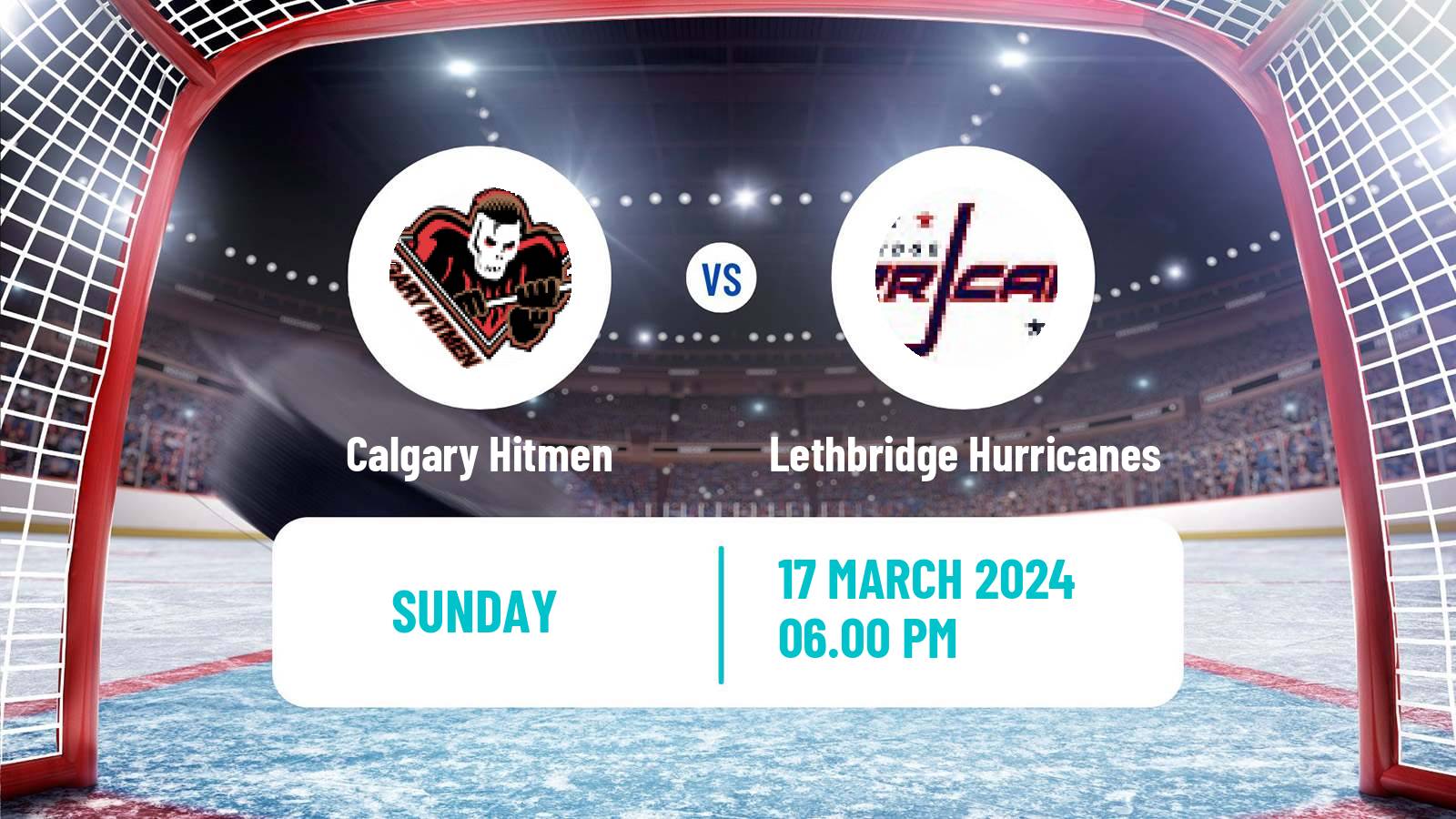 Hockey WHL Calgary Hitmen - Lethbridge Hurricanes