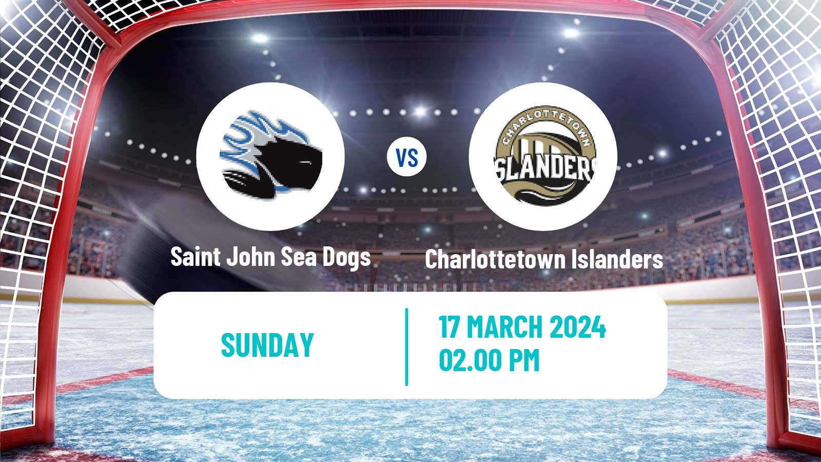 Hockey QMJHL Saint John Sea Dogs - Charlottetown Islanders