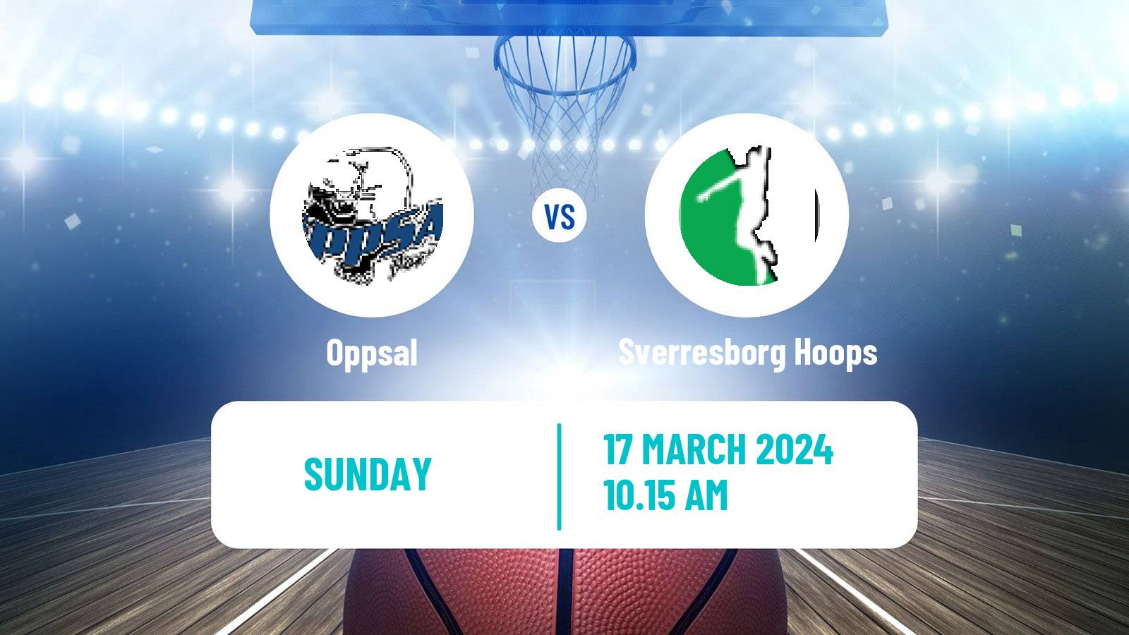 Basketball Norwegian BLNO Oppsal - Sverresborg Hoops