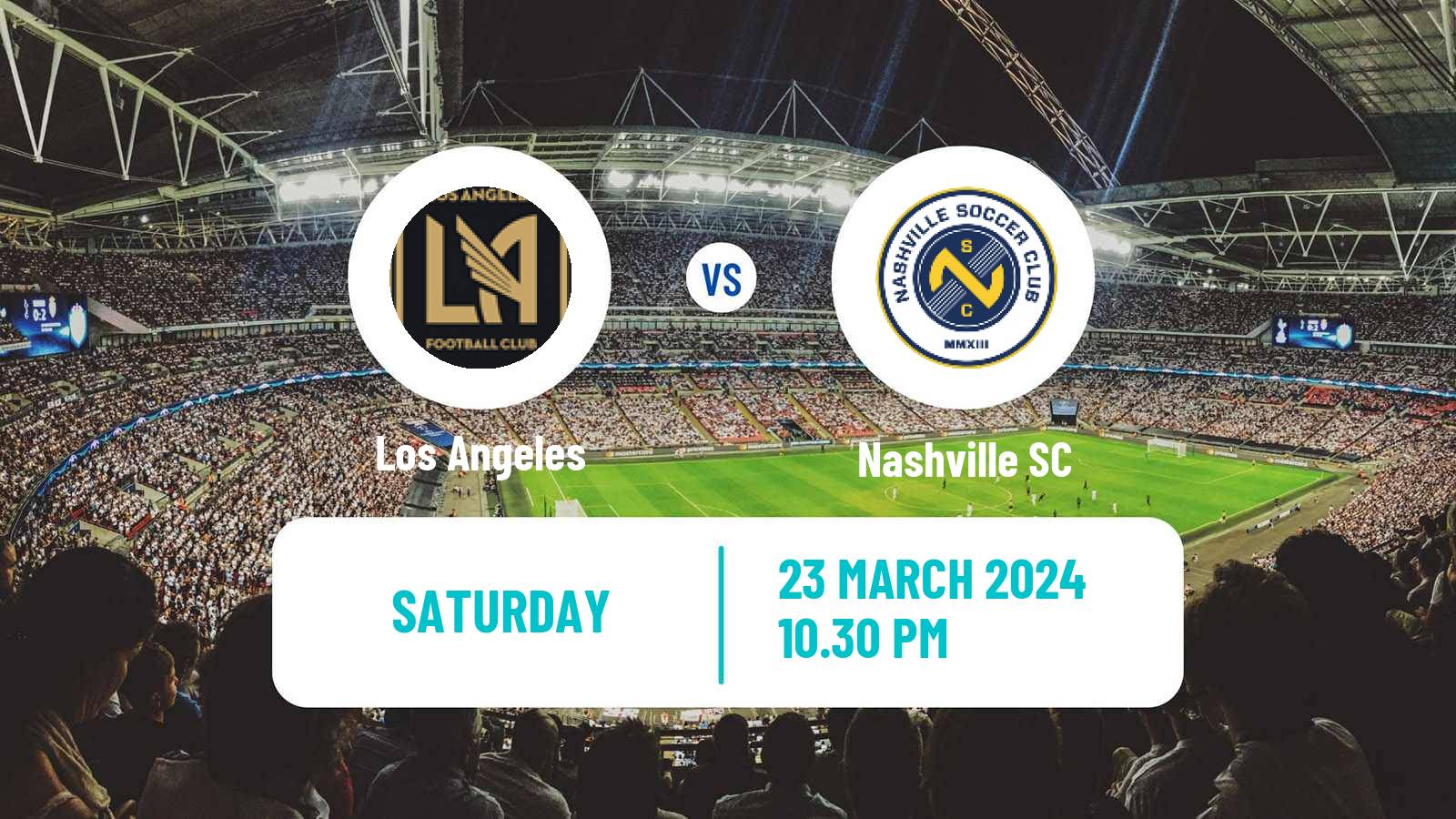 Soccer MLS Los Angeles - Nashville SC