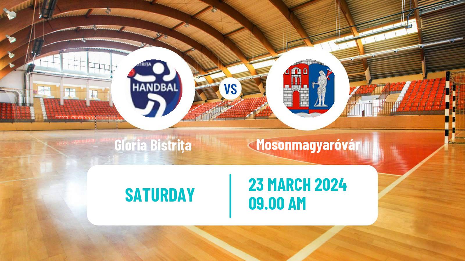 Handball EHF European League Women Gloria Bistrița - Mosonmagyaróvár