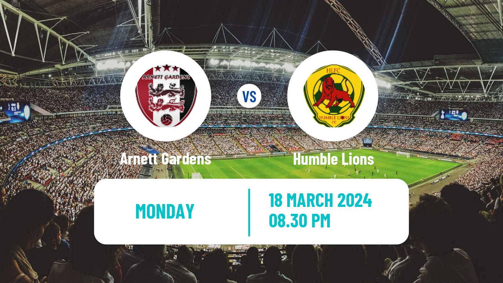 Soccer Jamaica National Premier League Arnett Gardens - Humble Lions