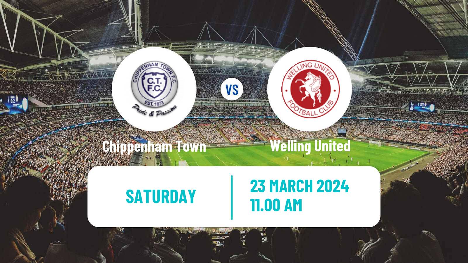 Soccer English National League South Chippenham Town - Welling United