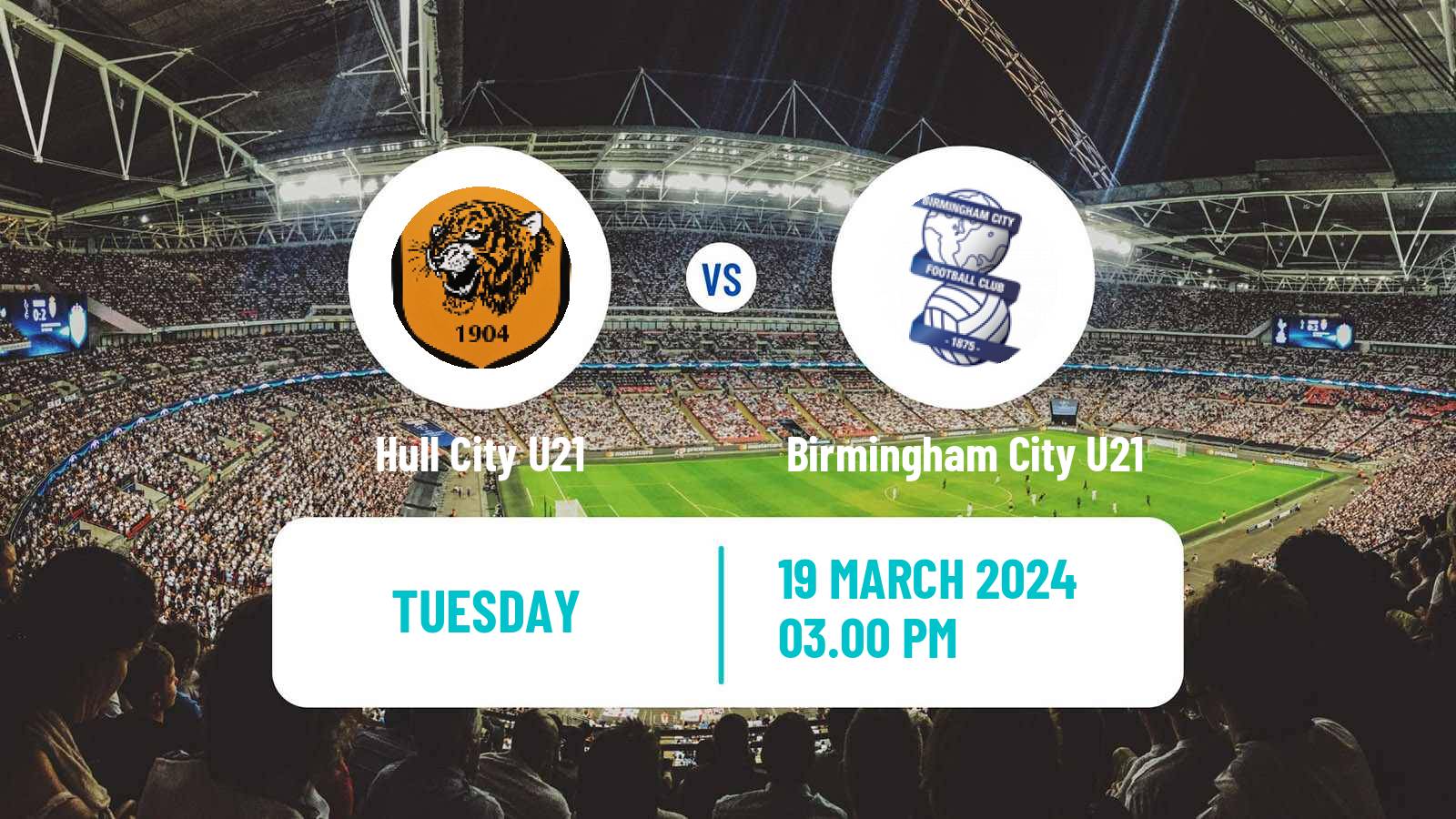 Soccer English Professional Development League Hull City U21 - Birmingham City U21