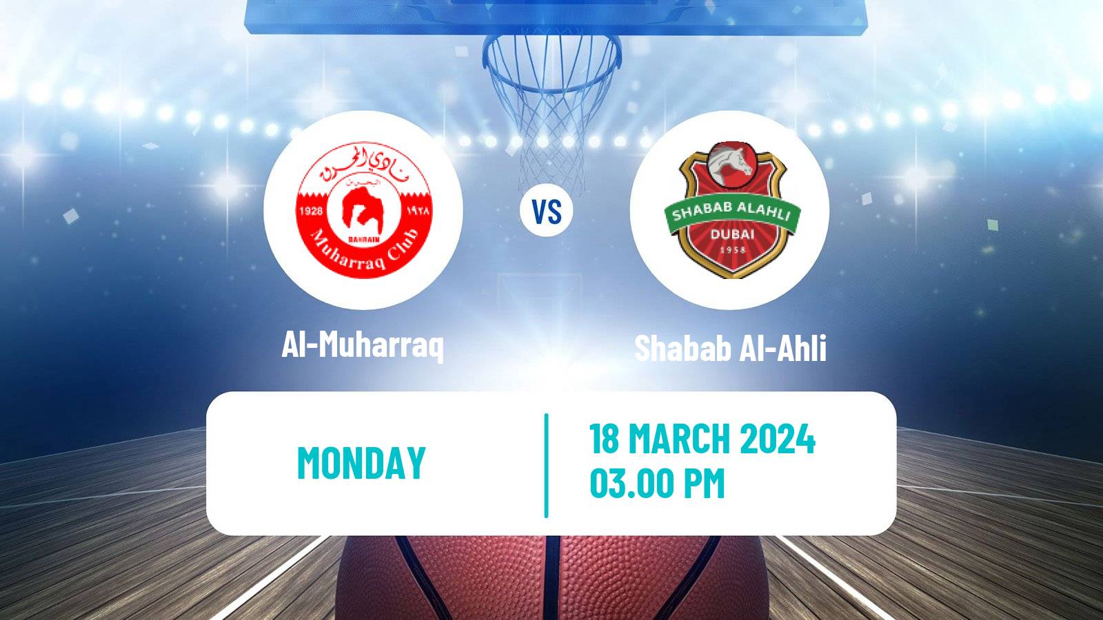 Basketball WASL Basketball Al-Muharraq - Shabab Al-Ahli