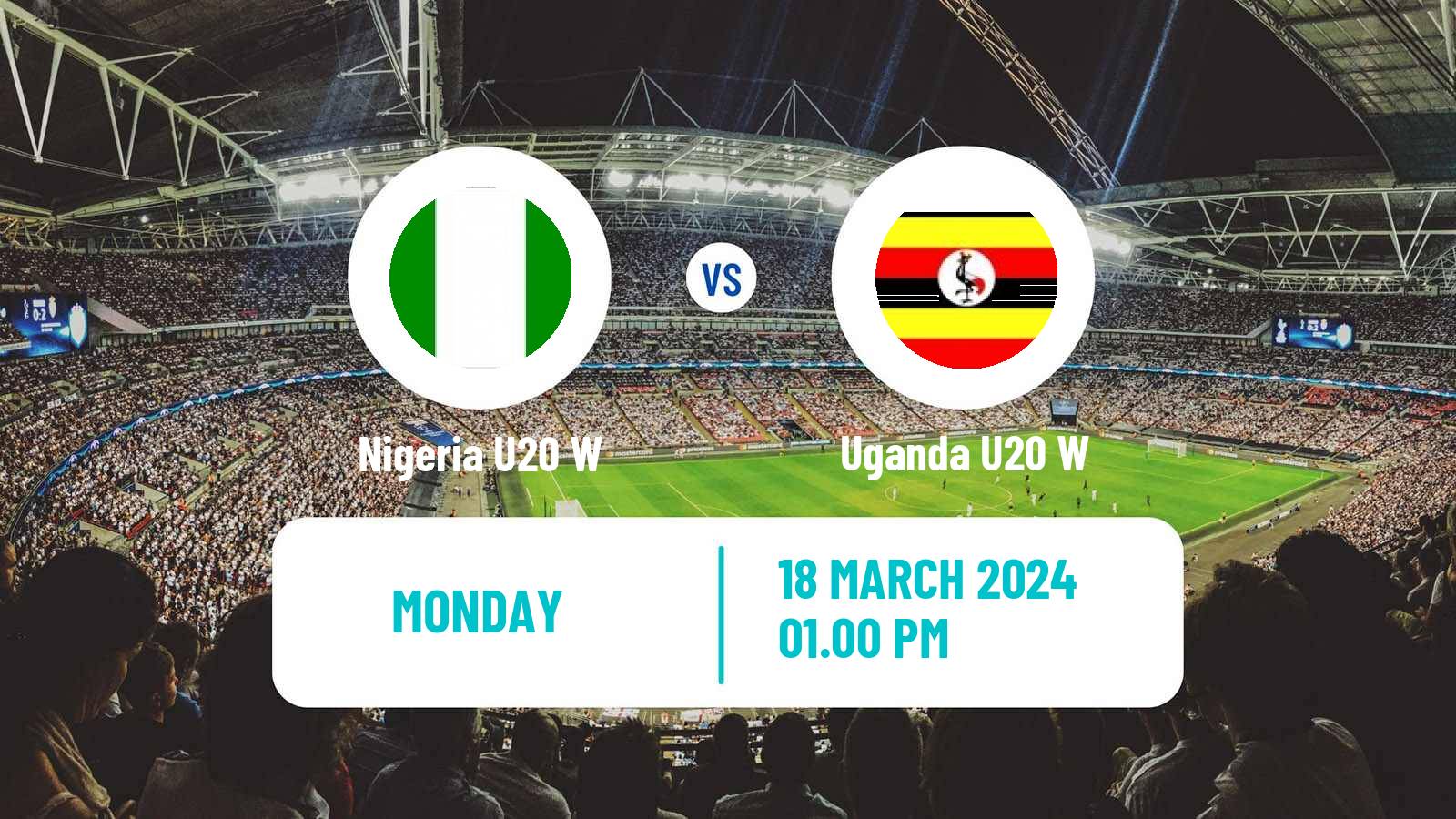 Soccer African Games Football Women Nigeria U20 W - Uganda U20 W