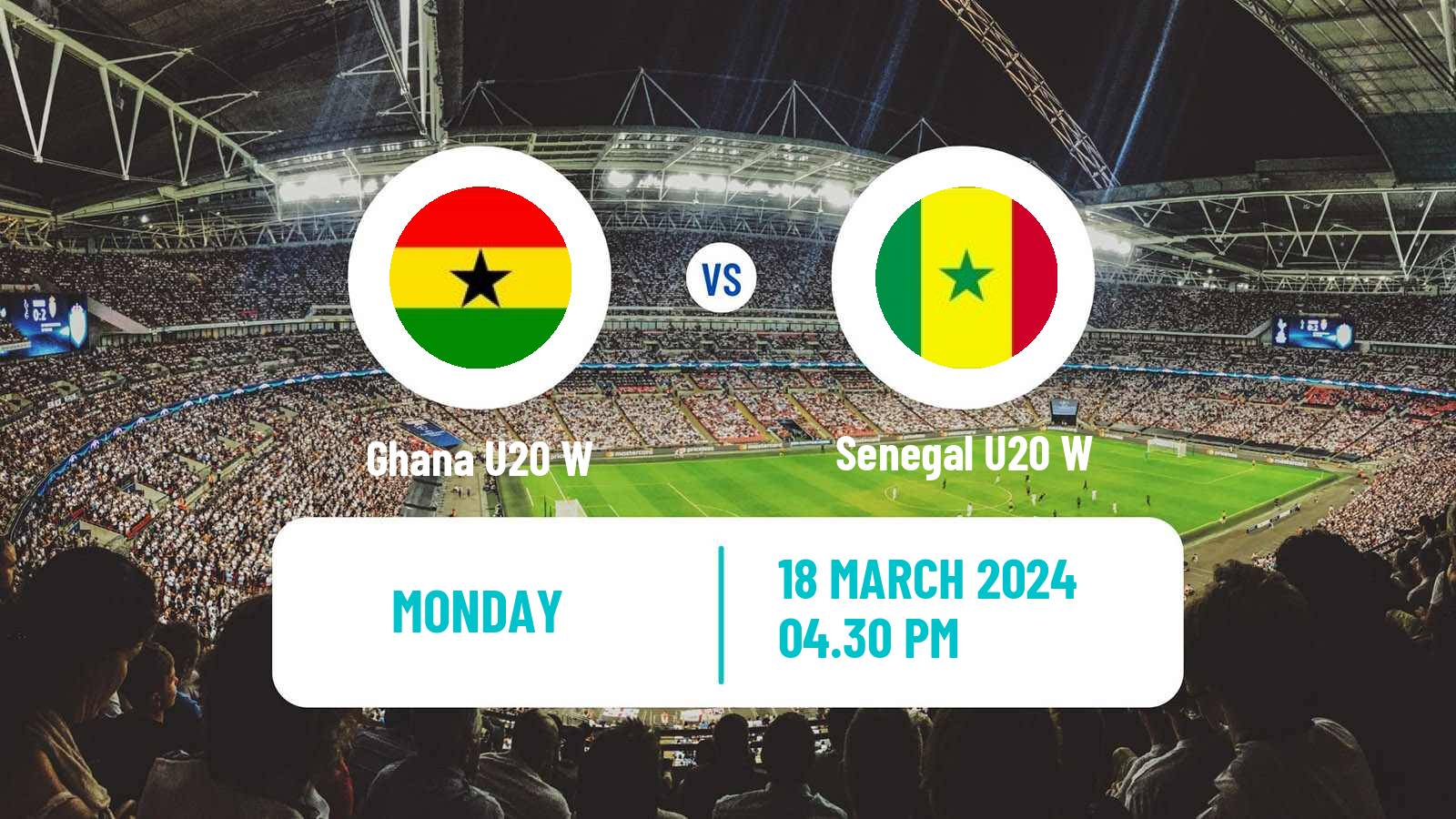 Soccer African Games Football Women Ghana U20 W - Senegal U20 W