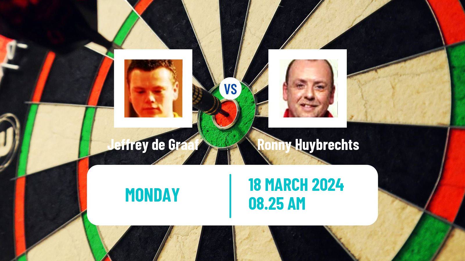 Darts Players Championship 5 Jeffrey de Graaf - Ronny Huybrechts