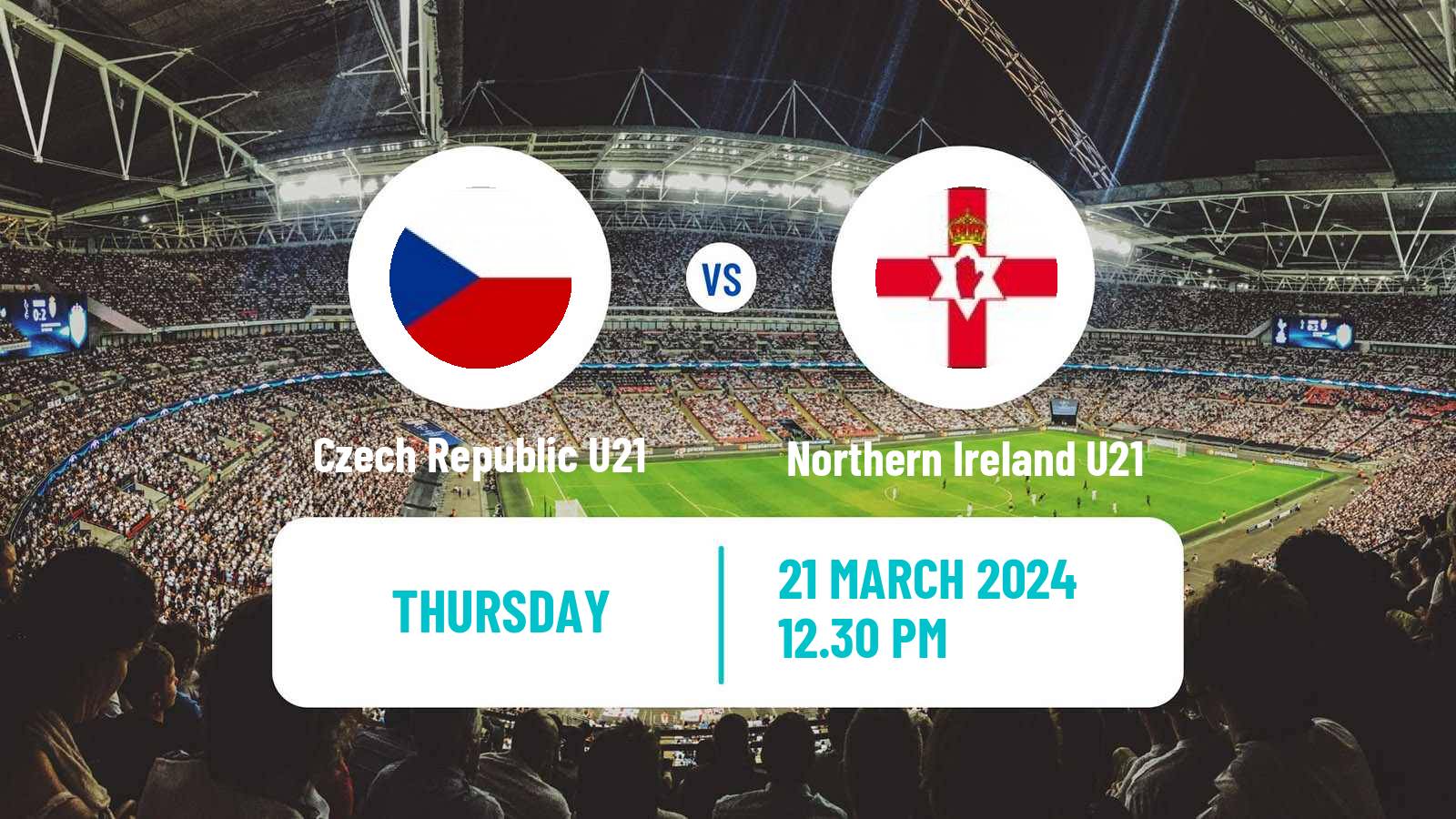 Soccer Friendly Czech Republic U21 - Northern Ireland U21