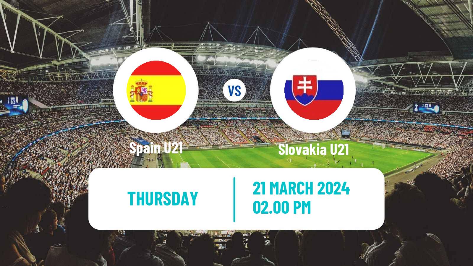 Soccer Friendly Spain U21 - Slovakia U21