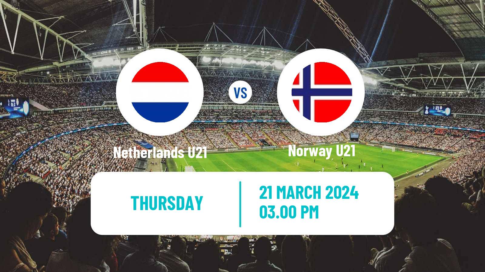Soccer Friendly Netherlands U21 - Norway U21